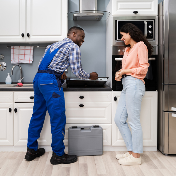 can you provide an estimate for cooktop repair before beginning any work in Saulsville WV